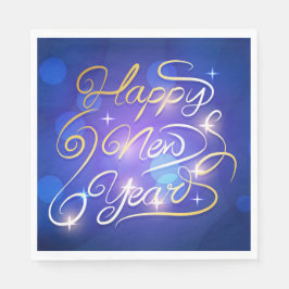 Happy New Years Serviette