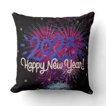 Happy Newyear 2025 Kissen
