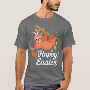 Happy Niedliche Schlampe mit sonnigen Ohren Ei jag T-Shirt