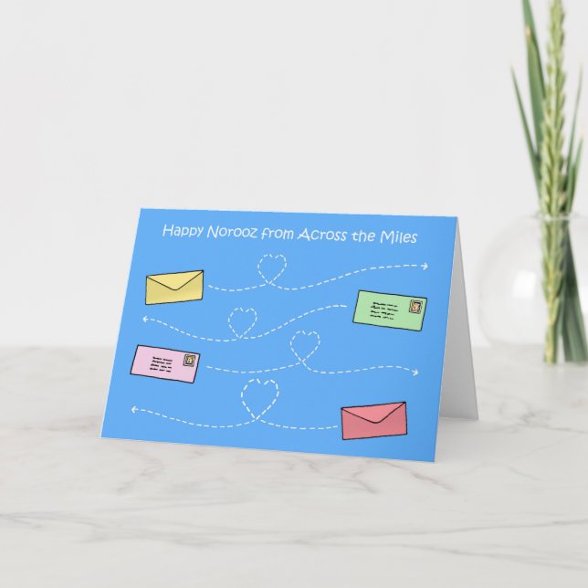 Happy Norooz von Across the MIles Karte (Vorderseite)