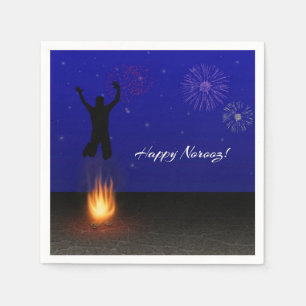 Happy Noroz Chahar-Shanbeh-Suri Serviette