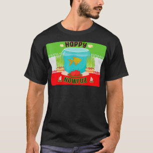 Happy Nowruz persian new year 2022 Goldfish Iran F T-Shirt