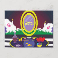 Happy Nowruz Persian New Year Postcard