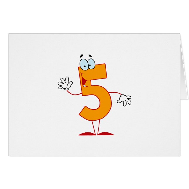 Happy Number 5 (Vorderseite (Horizontal))