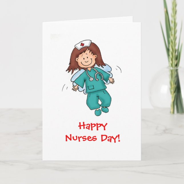 Happy Nurses Day - Dankeskarte (Vorderseite)
