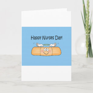 Happy Nurses Nurse Nurse's Day Whimsical Bandage Karte