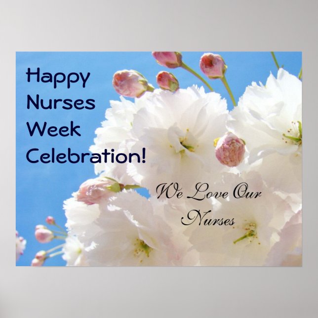 Happy Nurse's Week Affiches de célébration Love Nu (Devant)