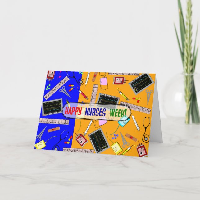 Happy Nurses Week Card #20 Karte (Vorderseite)