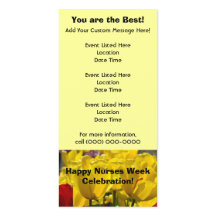 Happy Nurses Week Celebration Event Cards custom
