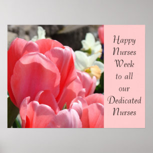 Happy Nurses Week Kunstdrucke Plakate Dedicated