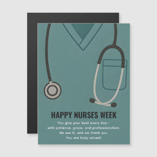 Happy Nurses Week Nurse Aufwertung Magnetkarte