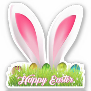 Happy Oaster Aufkleber