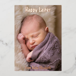 Happy Oaster Baby Ankündigung