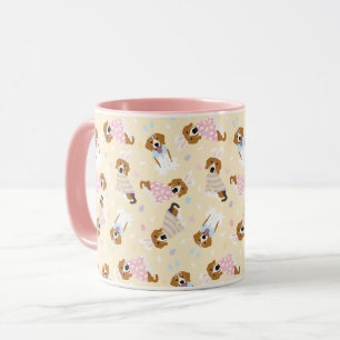 Happy Oaster Beagle Hunde Tasse