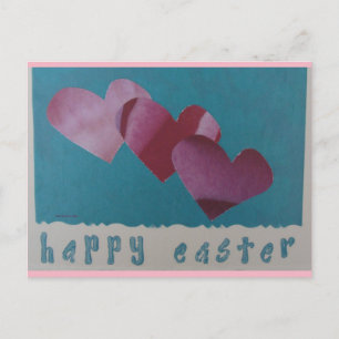 Happy Oaster Blue Beach Song™ Postkarte