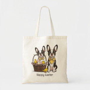 Happy Oaster Boston Terrier Dogs Tragetasche