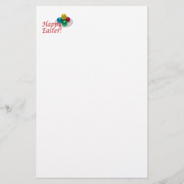 Happy Oaster Briefpapier (Vorderseite)