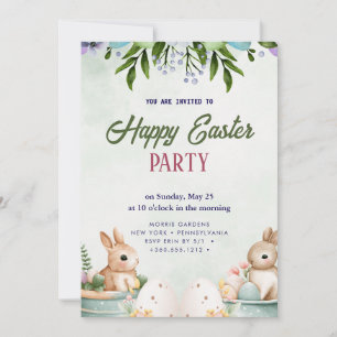 Happy Oaster Brunch and Egg Hunt Einladung
