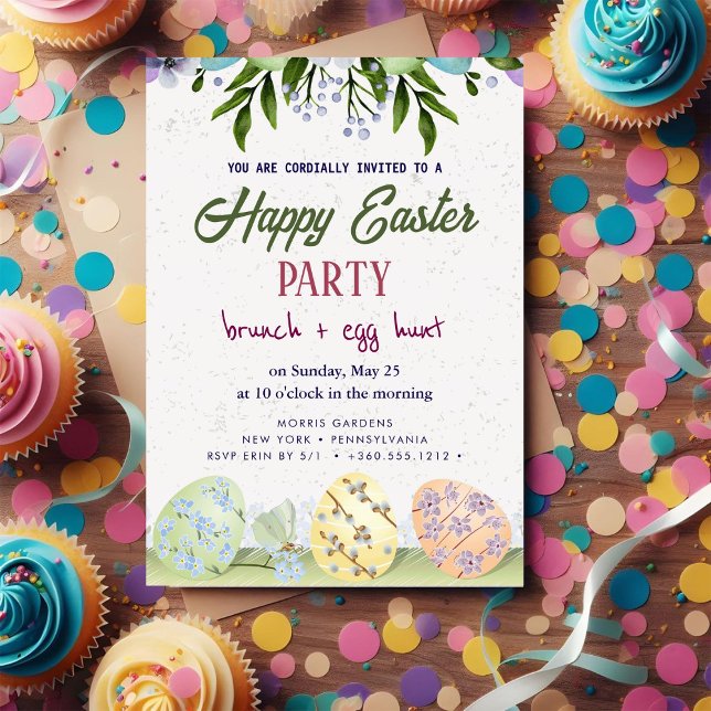 Happy Oaster Brunch and Egg Hunt Einladung (Von Creator hochgeladen)