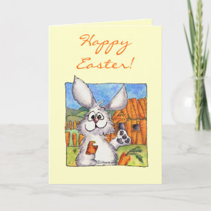 Happy Oaster Bun in a Million Card Feiertagskarte