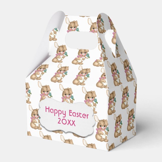 Happy Oaster Bunnies Geschenkschachtel (Vorderseite)