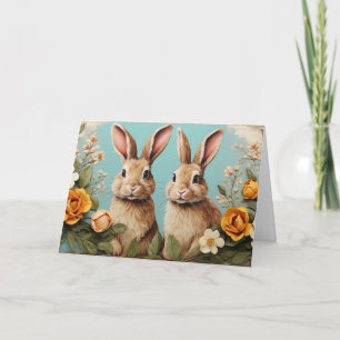 Happy Oaster Bunnies Karte