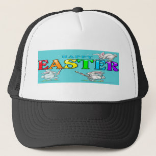 Happy Oaster Bunnies Truckerkappe