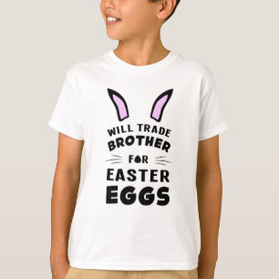 Happy Oaster Bunny Animal Egg Cool Funny Gift Idee T-Shirt