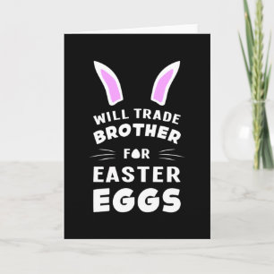 Happy Oaster Bunny Animal Oaster Egg Funny Gift Karte