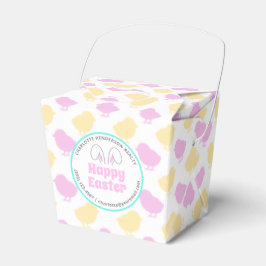 Happy Oaster Bunny Baby Chicks Party Geschenkschachtel