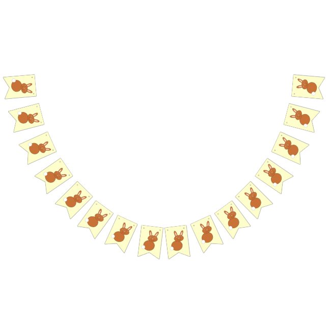 Happy Oaster Bunny Bunting Flags Wimpelkette (Alle)