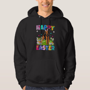 Happy Oaster Bunny Cairn Terrier Dog Ostersonntag Hoodie