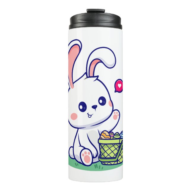 Happy Oaster Bunny Collection 3 Thermosbecher (Vorderseite)