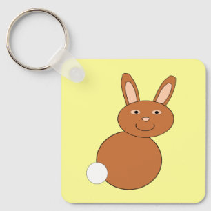 Happy Oaster Bunny Custom Schlüsselanhänger