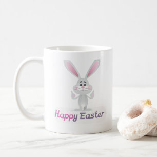 Happy Oaster Bunny Design Kaffeetasse