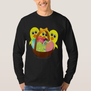 Happy Oaster Bunny Ducklings Ostereier T-Shirt