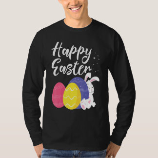 Happy Oaster Bunny Egg Basket 1 T-Shirt
