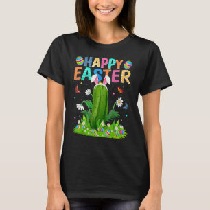 Happy Oaster Bunny Egg Funny Cucumber Osterfest T-Shirt