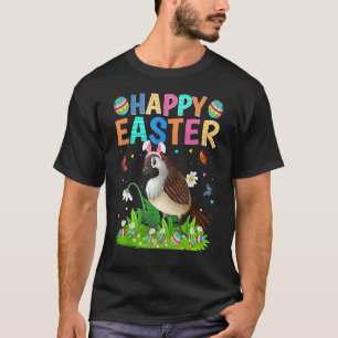 Happy Oaster Bunny Egg Funny Sparrow Bird Oster S T-Shirt