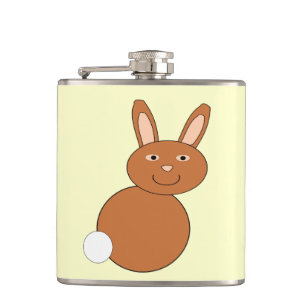 Happy Oaster Bunny Flask Flachmann