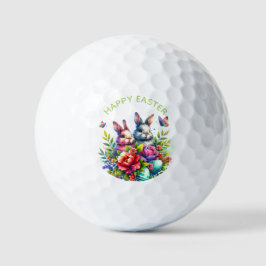 Happy Oaster Bunny Golfball