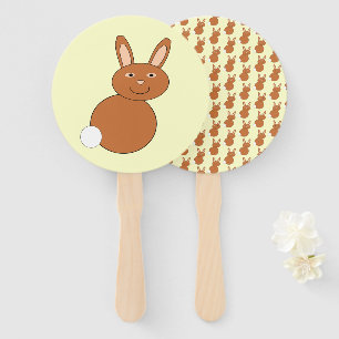 Happy Oaster Bunny Hand Fan Fächer