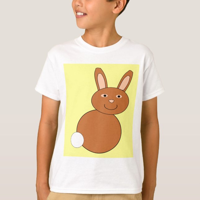 Happy Oaster Bunny Kids T Shirt (Vorderseite)
