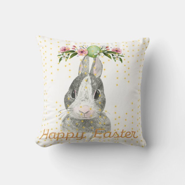 Happy Oaster, Bunny Kissen (Vorderseite)