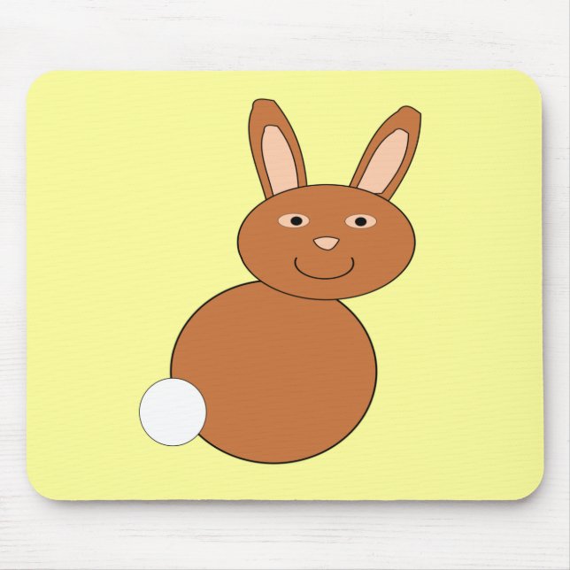 Happy Oaster Bunny Mousepad (Vorne)