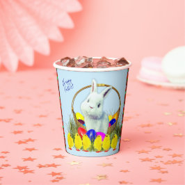 Happy Oaster Bunny Paper Cup Pappbecher
