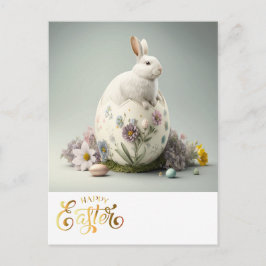 Happy Oaster Bunny Postkarte