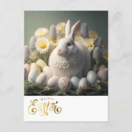 Happy Oaster Bunny Postkarte
