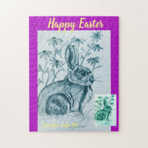Happy Oaster Bunny Puzzle