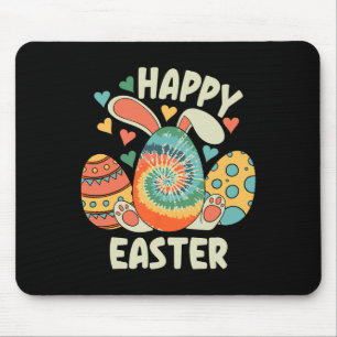 Happy Oaster Bunny Rabbit Fun Ostereier für Frauen Mousepad